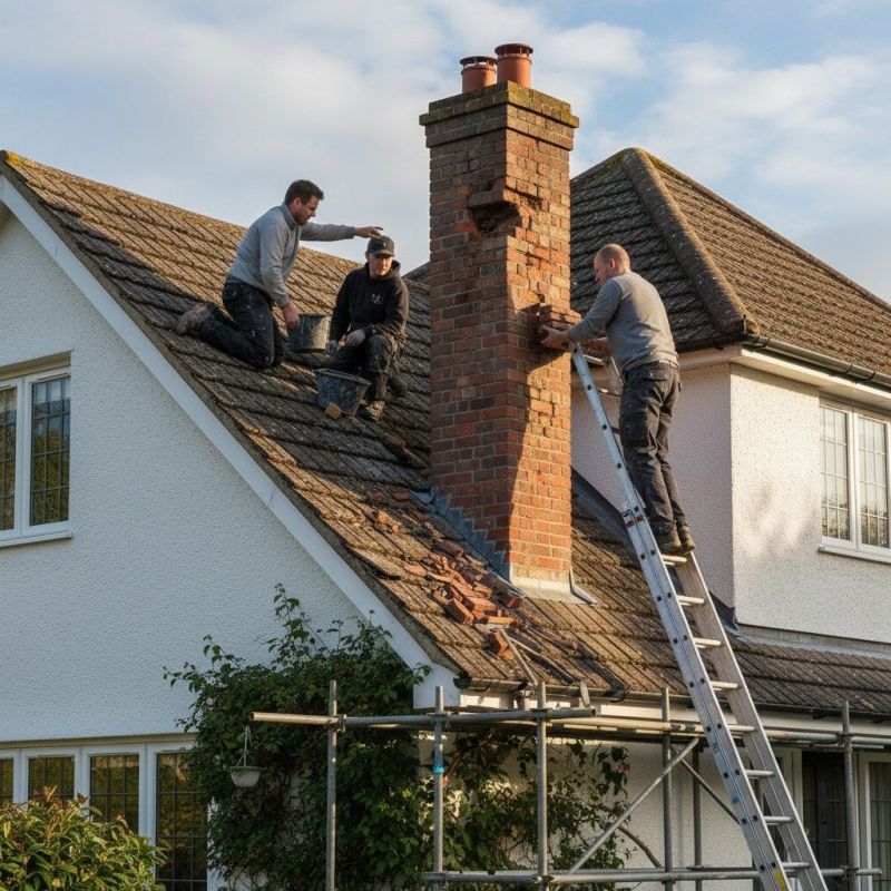 Chimney Cap Repair detail