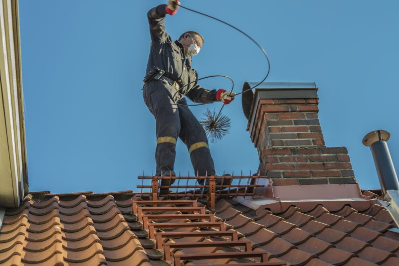Chimney Sweeping detail
